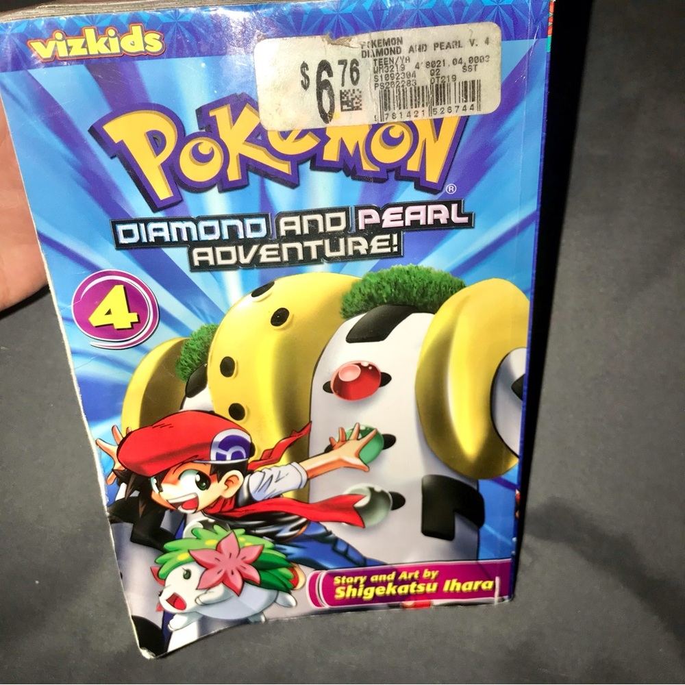 Pokemon Diamond And Pearl Adventure Volume 4 Manga Shigekatsu Ihara Paperback PB